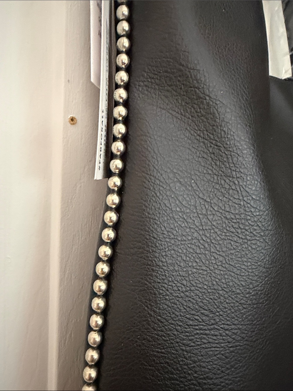 JustFab Black Pebbled Hobo Shoulder Bag - Picture 3 of 7